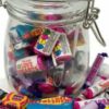 Mini sweets, sweet jar, Glass jar