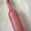starlight bottle, light up bottle, glass, opaque red