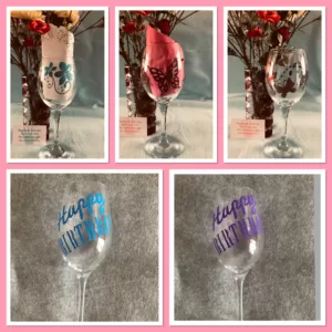 Personalised Wine Glass