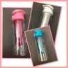 Water bottles, flip lid, with infuser, 700 mil, pink, white, blue